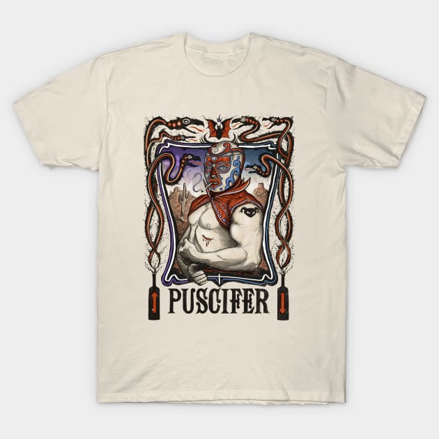 Retro vintage style puscifer T-Shirt by NeniTompel